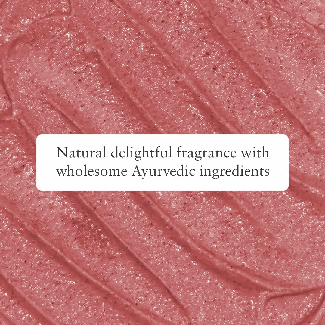 Just Herbs Ayurvedic Rose Lip Scrub & Lip Mask Duo - 30g - Image 2