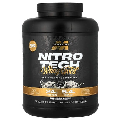 Muscletech NITRO TECH WHEY GOLD 5LB VANILLA CREAM 2.27 KG