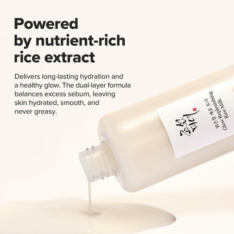 Beauty of Joseon Glow Replenishing Rice Facial Sebum Toner for Oily Combination and Dry Skin Moisturizing Formula Hydrating Balance Care Korean Skincare for Men and Women 150ml - Image 3