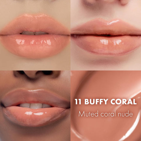 rom&nd Glasting Melting Balm 3.5g (7Colors), Glossy, Plumping Lips, Moisture, Translucent, Water Bomb, High Pigmented, Vegan (11 BUFFY CORAL) - Image 6