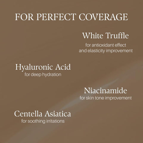 d'Alba Glow Fit Serum Cover Cushion Foundation Infused with 61% Hydrating Essence for Glow Finish and Smooth Coverage of Pores & Texture, Lightweight, melt-free all-day wear 15g (23 medium color) - Image 8