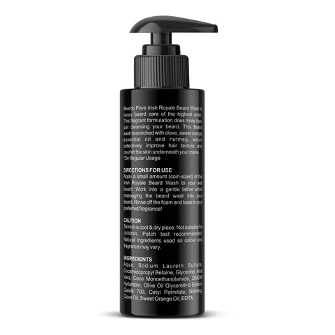 Beardo Prive Irish Royale Beard Wash 100ml
