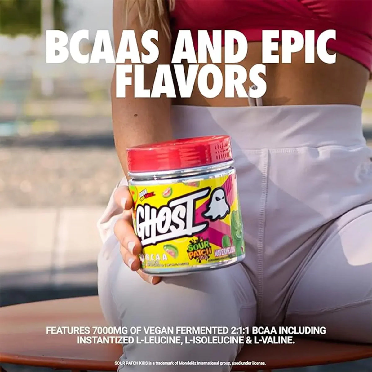 Ghost Bcaa V2 Kiwi Strawberry - Sports Nutrition Powder, 30 Servings - Image 4