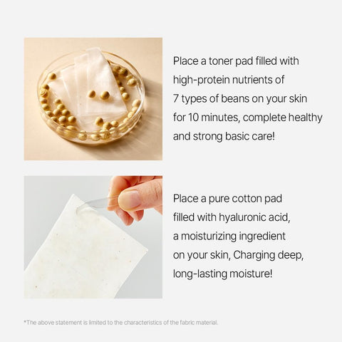 mixsoon Bean Toner Pad,Moisturizing, Elasticity,Exfoliation, Bean Extracts, Cotton Pad (280ml/9.46fl.oz/70 Sheets) - Image 4