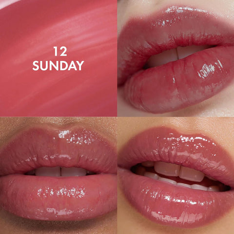 AMUSE Dew Tint (12 SUNDAY) | 35% High-moisture Water Tint, Long-lasting, Vitamin E Acetate, Moisturizing, No Peel Off, Lip Treatment, Non Sticky, Lip Stain, Korean Vegan Beauty - Image 4