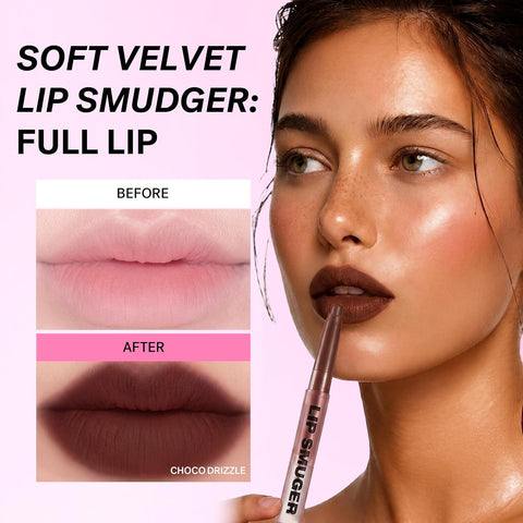AMUSE Lip Smudger (01 BOKSOONGA) | Matte Creamy Lip Liner & Contour Stick | Long-Lasting, Transfer-Proof, Multi-Use for Lips & Shading, Vegan & Cruelty-Free Lip Care, Korean Beauty - Image 5