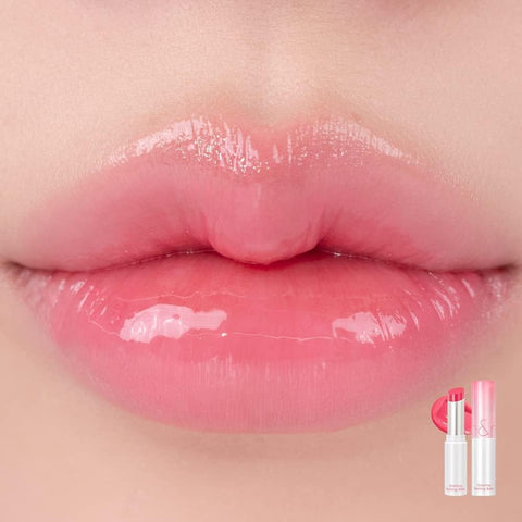 rom&nd GLASTING MELTING BALM 02 LOVEY PINK - Image 2