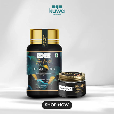 Dar Al Dawa Hairgrow 5% Minoxidil 50ml + AADAR Ayurvedic Performance Oil & Straight Up Capsule For Real Strength & Boost Energy | (60 Capsules + 30 Ml) + Kapiva Himalayan Shilajit 10 Gm + Shilajit Gold Capsule 30 Combo + Vedapure Testo