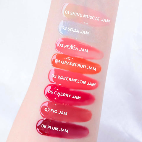 COLORGRAM Tintin Dory Lip Jam 03 Peach Jam | Pudding Pot Lip Blush | Tinted Lip Jam, Hydrating & Plumping Lip Balm with Lightweight, Non-Sticky Formula | Clear Radiance & Semi-Transparent Color - Image 7