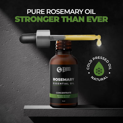 Beardo Rosemary Essential Oil - Pure, Nourishing Blend - 15ml - Image 2