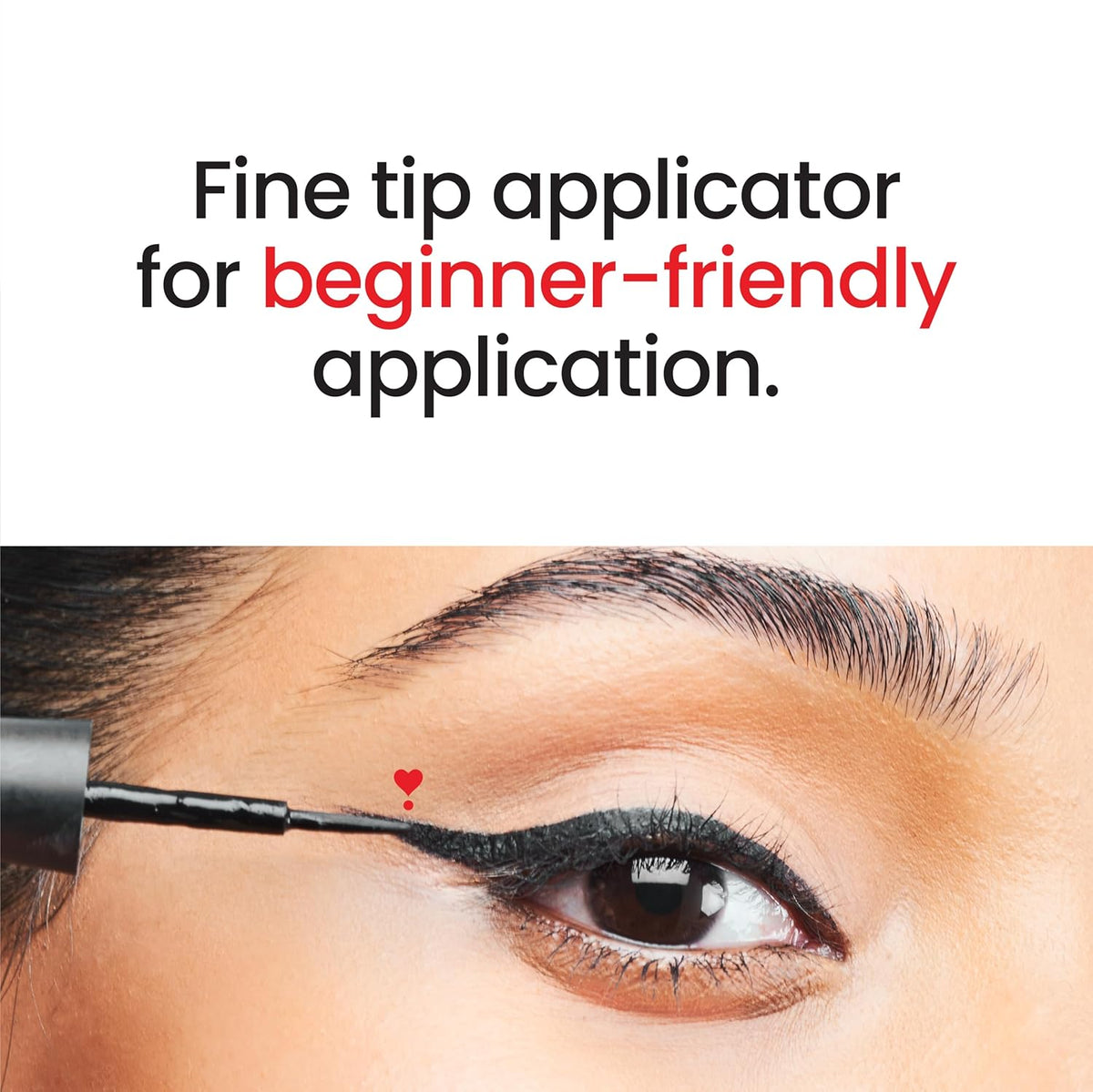 Color Cupid Black Eyeliner E01 - Precise Liquid Liner, 3.5ml - Image 4