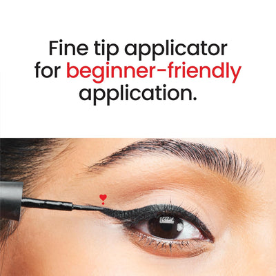 Color Cupid Black Eyeliner E01 - Precise Liquid Liner, 3.5ml - Image 4