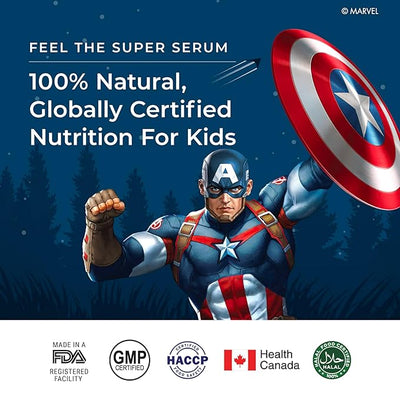 Wellbeing Nutrition Multivitamin for Kids - Captain America, 30 Oral Strips - Image 4