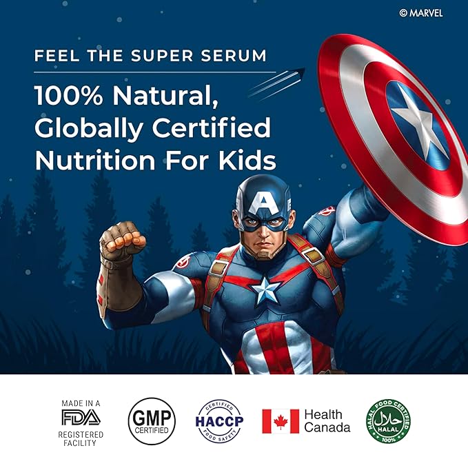 Wellbeing Nutrition Multivitamin for Kids - Captain America, 30 Oral Strips - Image 4