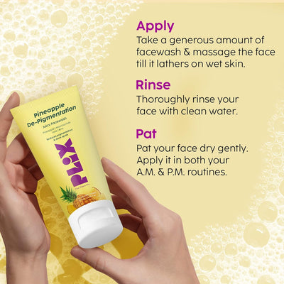 Plix Pineapple De-Pigmentation Juicy Cleanser - 100ml Face Cleanser - Image 2