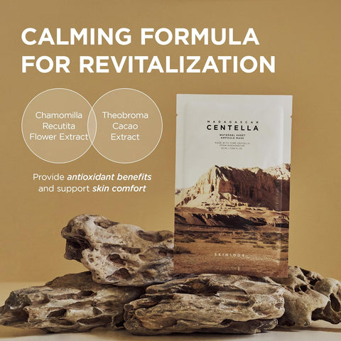 Skin1004 Madagascar Centella Watergel Sheet Ampoule Mask (5Ea)