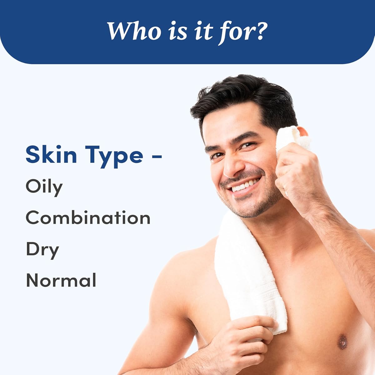 Man Matters Face Serum with 1% Salicylic & Glycolic Acid - 120ml - Image 4