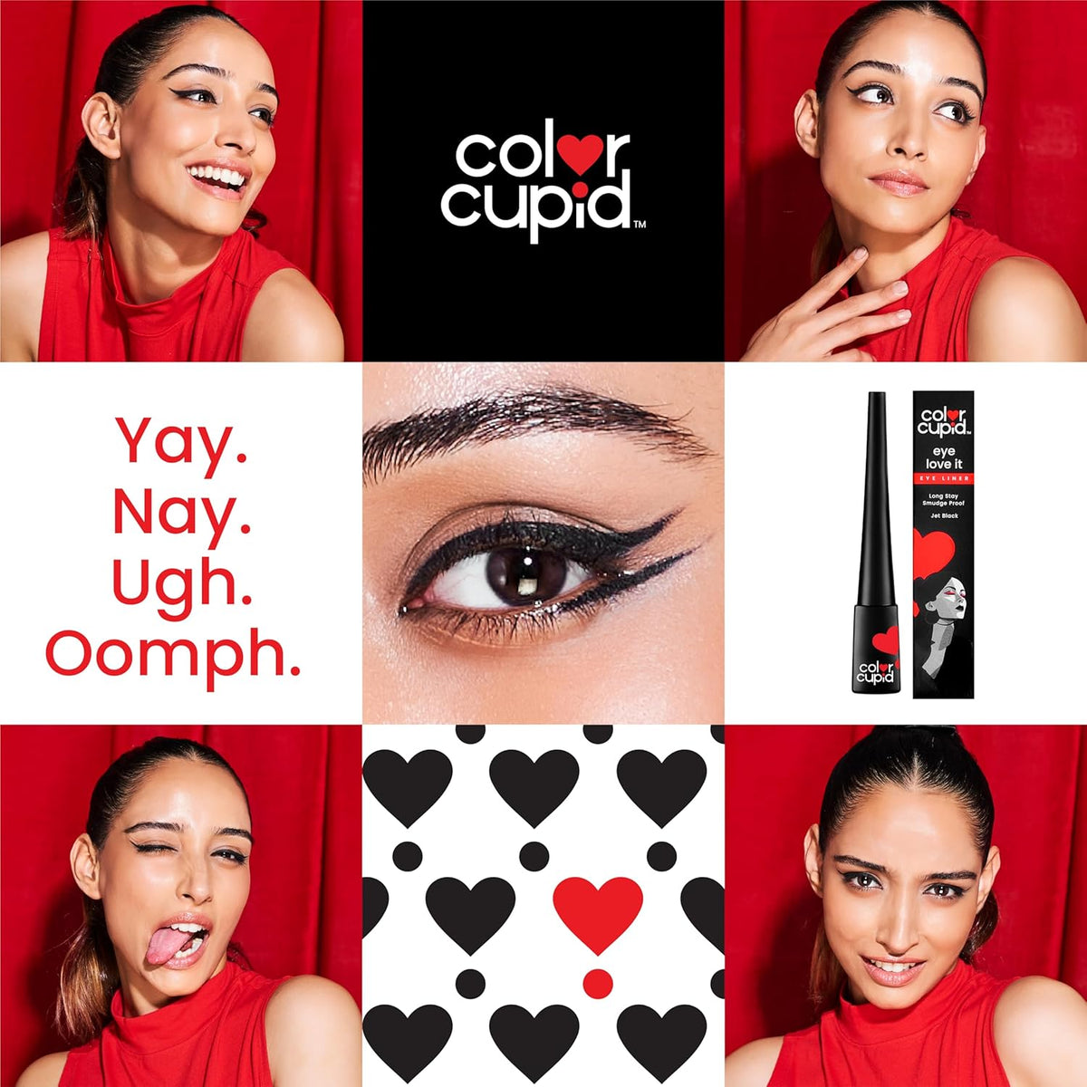 Color Cupid Black Eyeliner E01 - Precise Liquid Liner, 3.5ml - Image 5