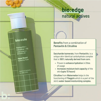 Biocule Aqua Boost Hydrating Toner with Pentavitin, Citrulline, & HA - 100ml - Image 7