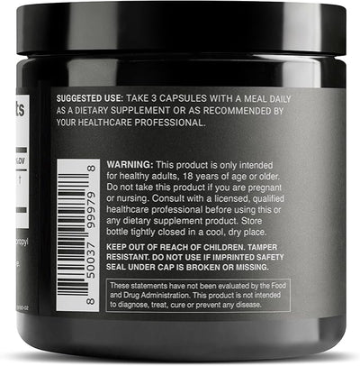 Toniiq Ultra High Strength Berberine HCl 500mg Capsules - 180 Count - Image 5
