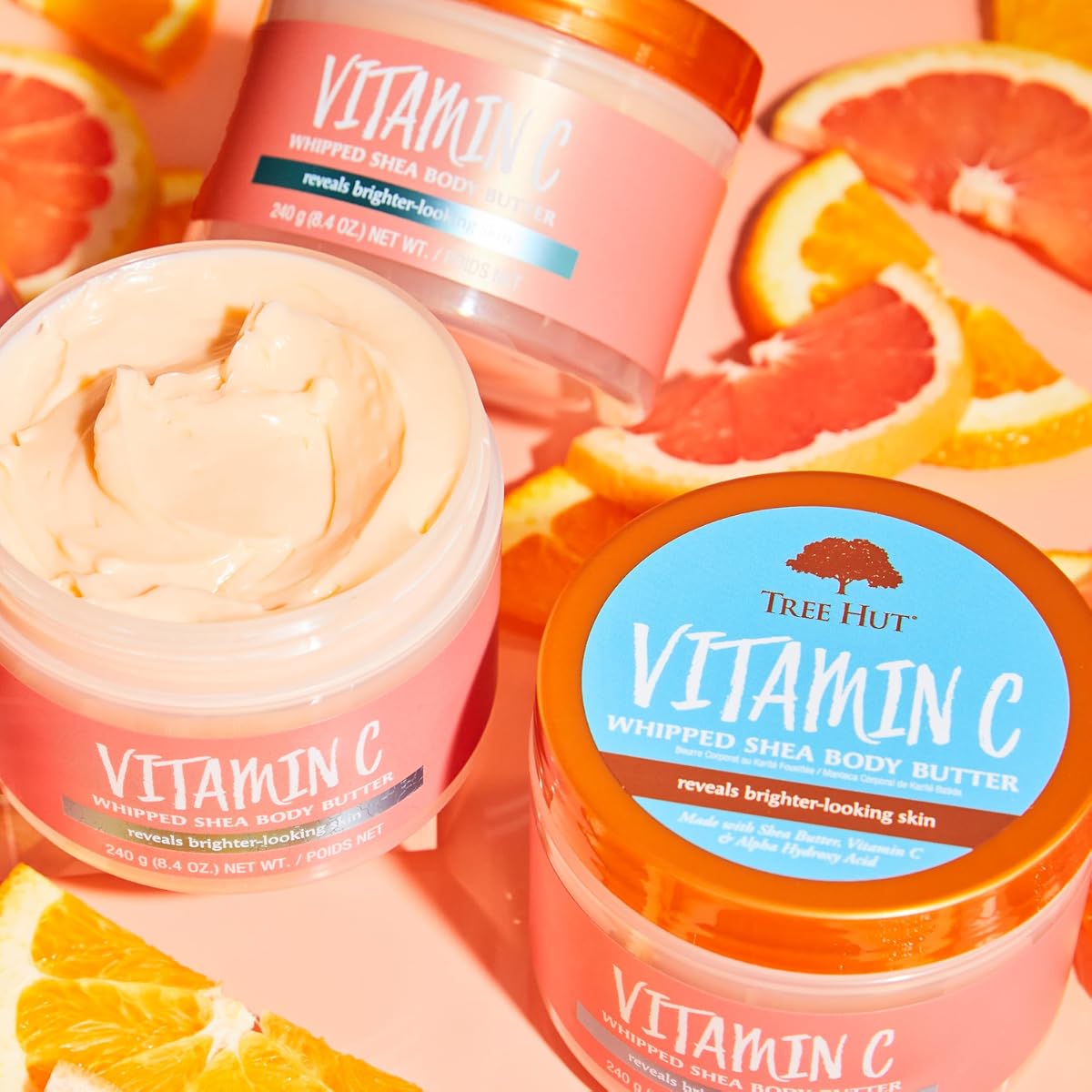 Tree Hut Whipped Body Butter with Vitamin C - 240g - Image 4