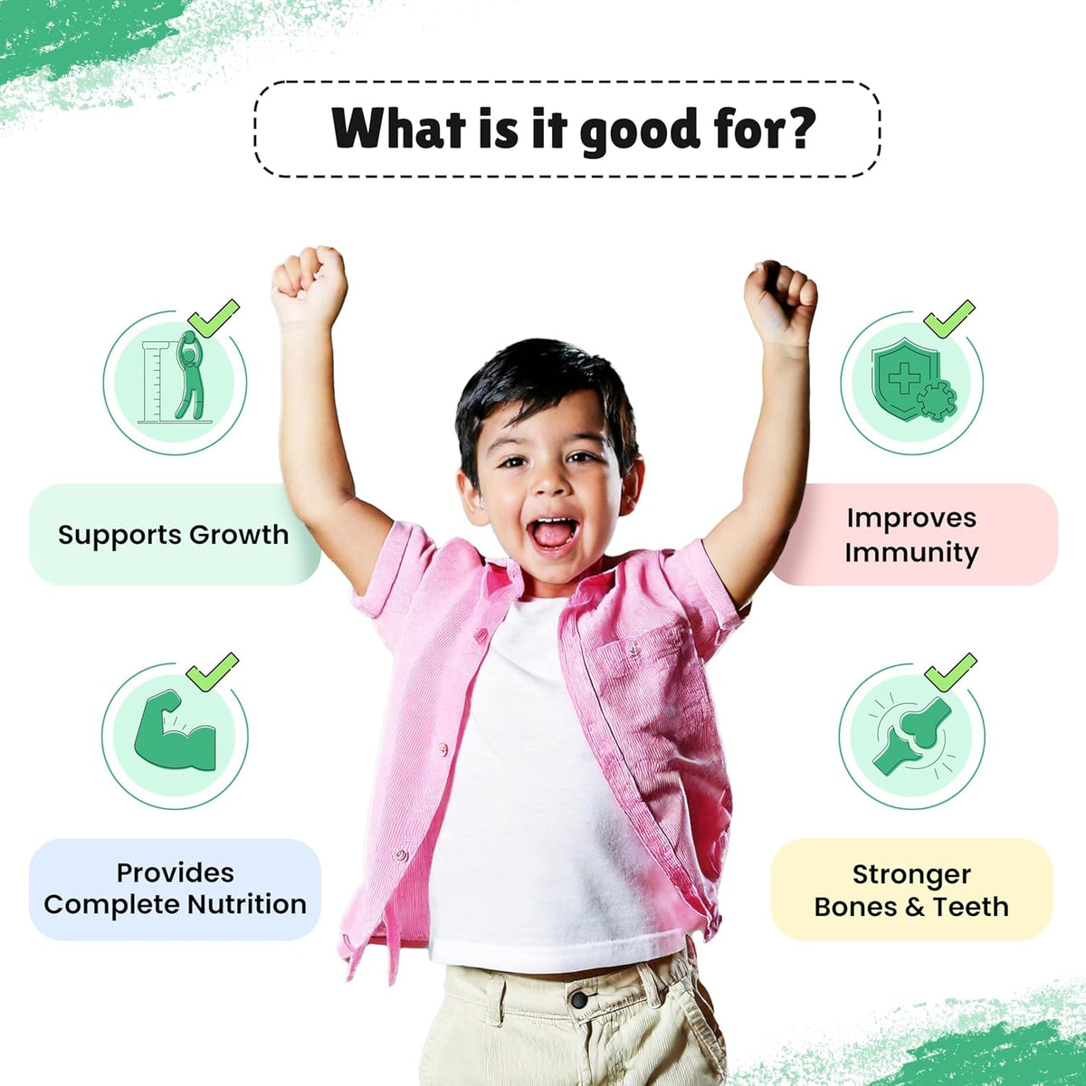 Little Joys NutriMix Powder Chocolate - Complete Nutrition Drink for Kids - 400g - Image 3