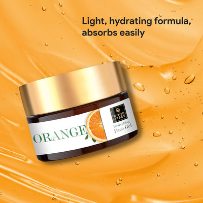 Good Vibes Orange Refreshing Face Gel Moisturiser - 100 gm - Image 2