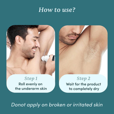 Man Matters Underarm Deodorant Roll-On with Lactic Acid & Aloe Vera - 50ml - Image 4