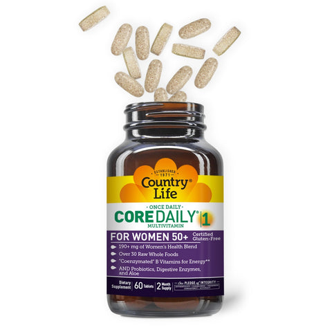 Country Life Core Daily 1 Women 50+ Tab 60's