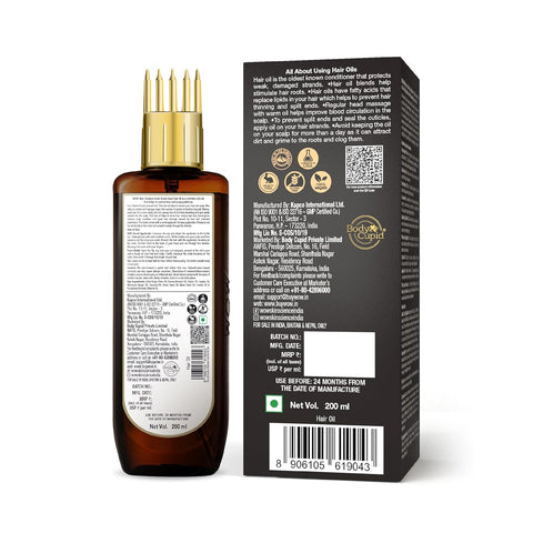 Wow Skin Science Onion Black Seed Hair Oil 200ml With Comb