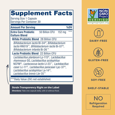 RenewLife Gut Health & Probiotics - UF Critical 50 Billion, 30 Capsules - Image 3