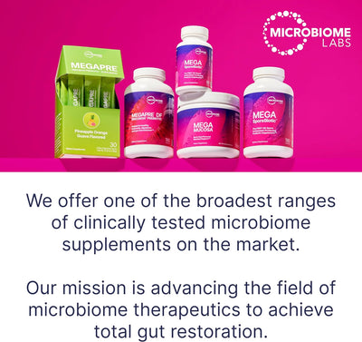 Microbiome MegaSporeBiotic Spore Probiotic, Gut Health Capsules - 60 Count - Image 6