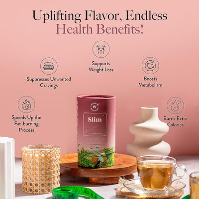 Wellbeing Nutrition Slim Adaptogenic Green Tea - 40g - Image 4