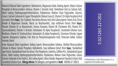 Vitabiotics Menopace Plus Vitamins & Minerals - Pack of 56 Tablets - Image 4