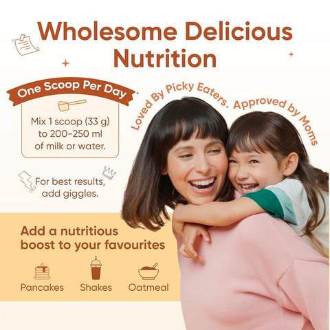 Wellbeing Nutrition Kids Superfuel - Creamy Vanilla 400gms (12 servings)