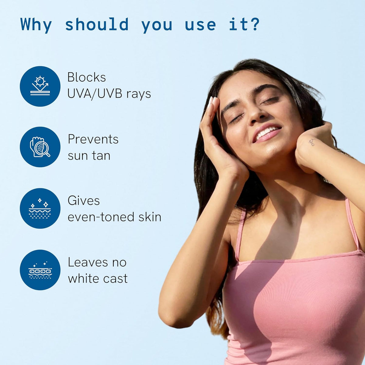 Be Bodywise SPF 50 PA+++ Sunscreen Ultra Light Gel with Kojic Acid & Niacinamide, 100ml - Image 3