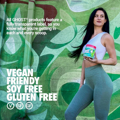 GHOST Greens Superfood Powder - 30 Servings, Lime Flavour - Image 5