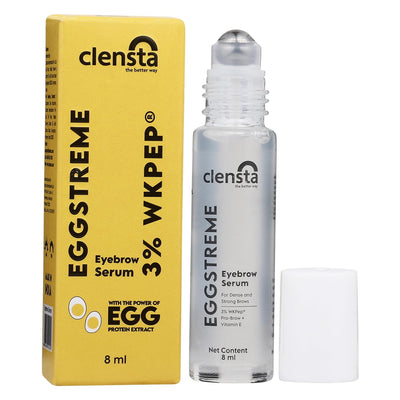 Clensta Eggstreme Eyebrow Serum - Hair Growth Formula, 8 ml