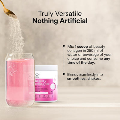 Wellbeing Nutrition Beauty Marine Collagen Powder - Strawberry Watermelon, 250g - Image 7
