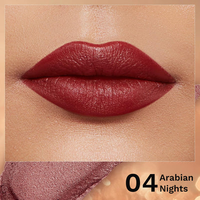 Pilgrim Glitter Lipstick Arabian Nites - Shimmer Finish - 4.2 GM - Image 2