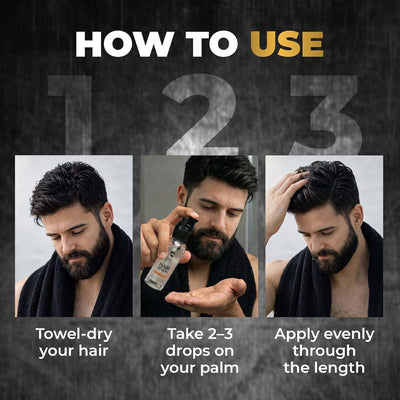 Beardo Hair Serum with Argan Oil for Men, 50ml - Image 6