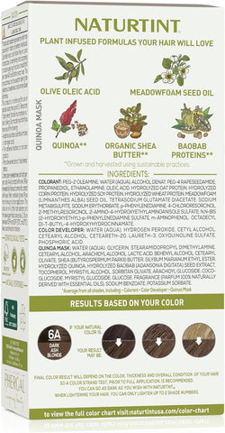 NATURTINT 6A-DARK ASH BLONDE 165ML