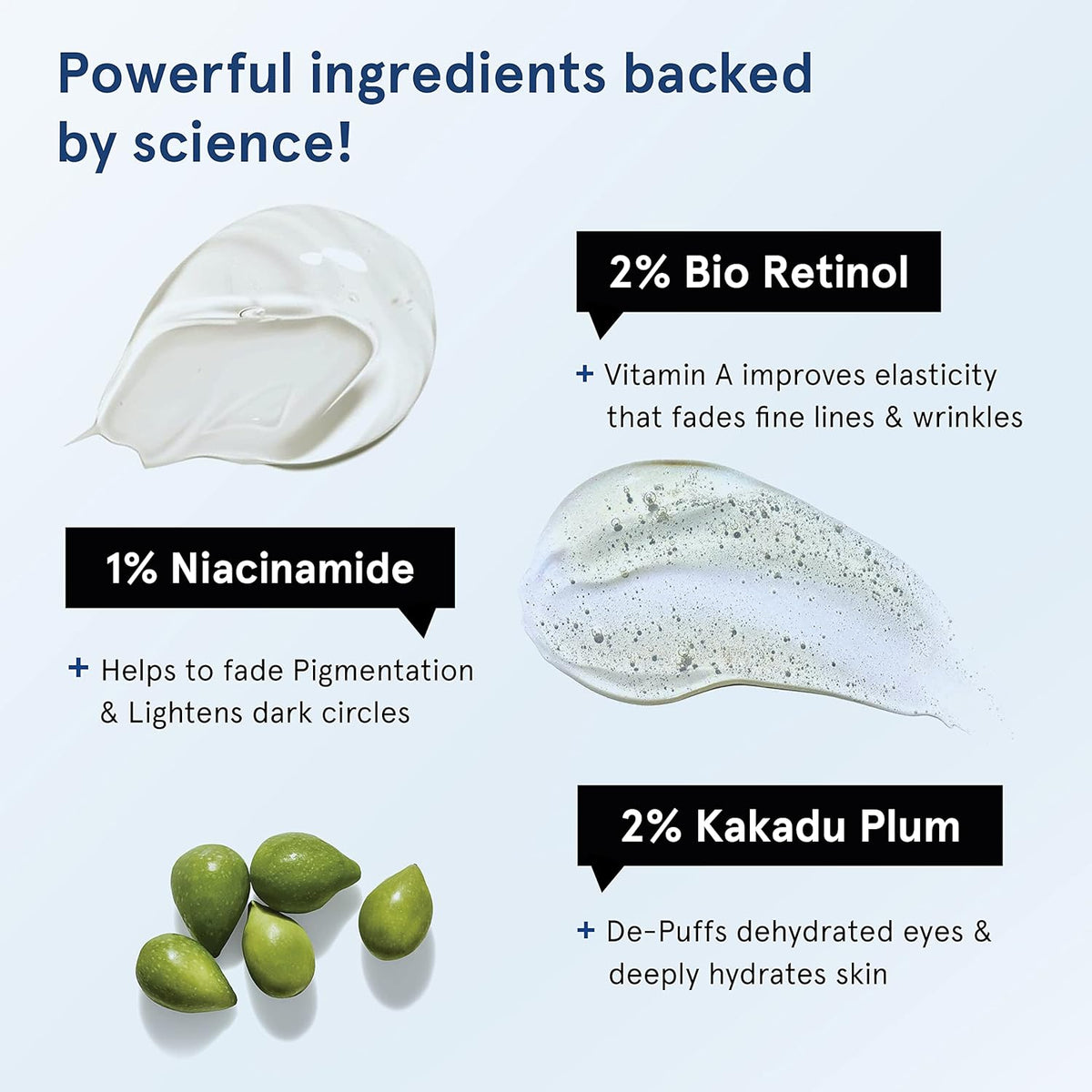 Be Bodywise 2% Bio Retinol Under Eye Cream - 15g - Image 3