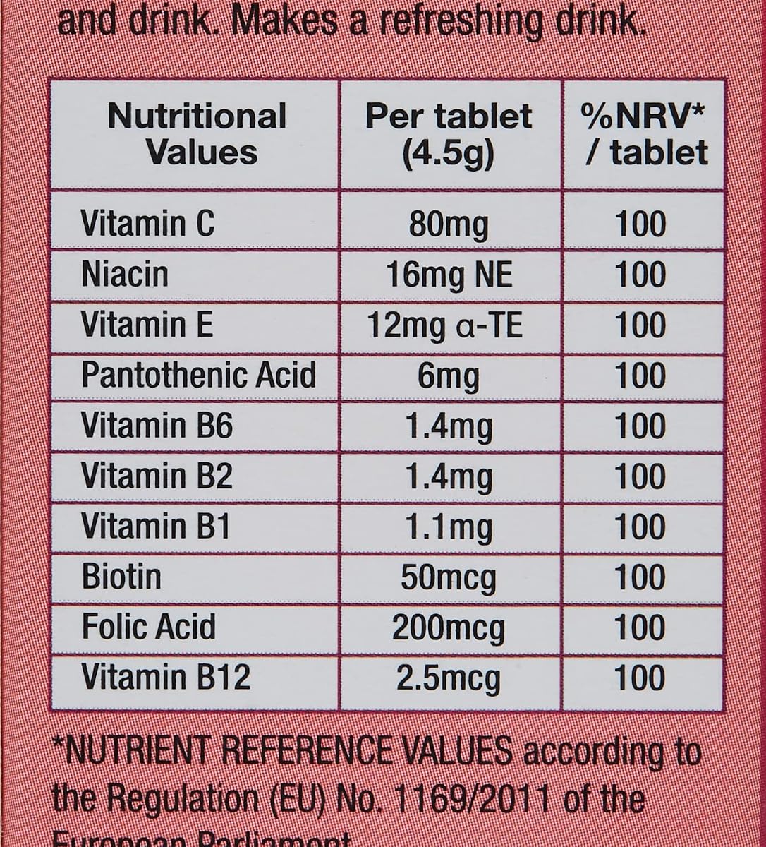 Fizzi Multivitamin Orange Effervescent Tablets - 20 Pack - Image 4
