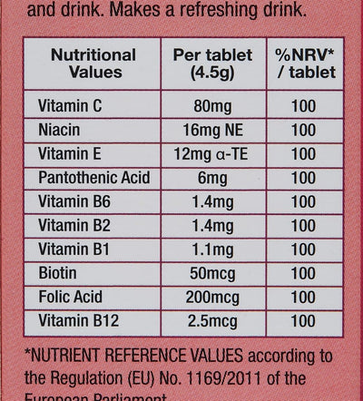 Fizzi Multivitamin Orange Effervescent Tablets - 20 Pack - Image 4
