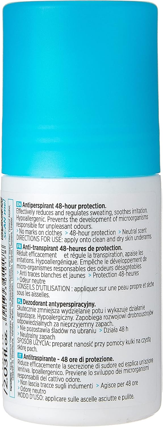 Dermedic Antiperspirant Roll-On Deodorant - 60ml - Image 2
