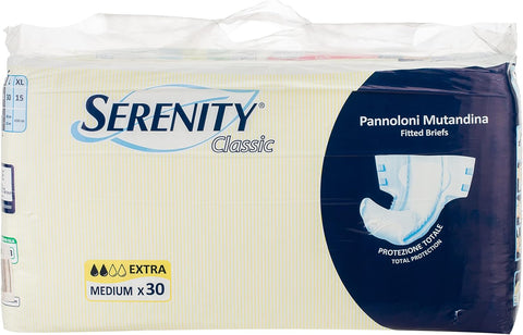 Serenity�Classic Fitted Briefs (Extra) Medium-30'S