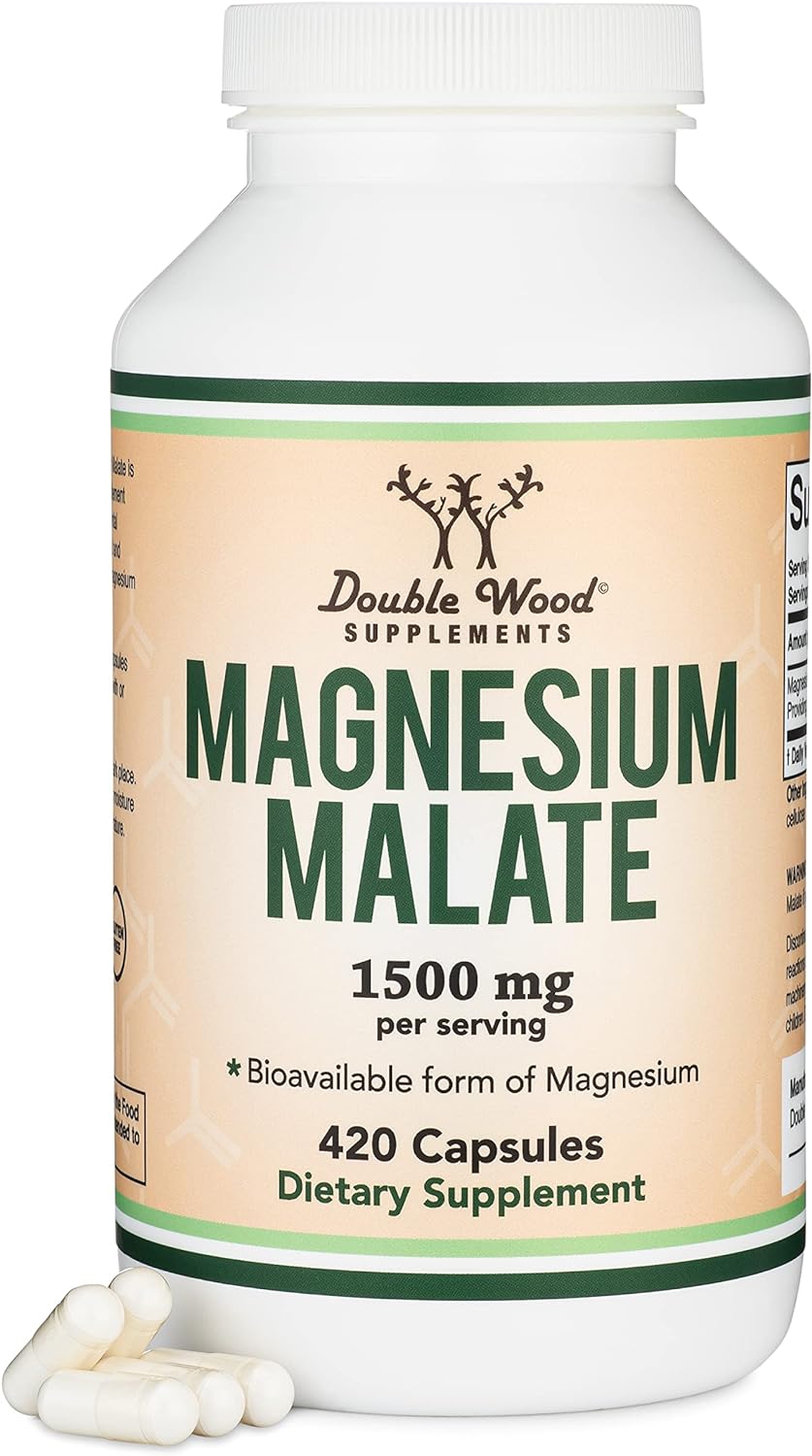 Doublewood Magnesium Malate Capsules - 420 Count