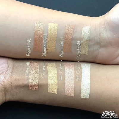 Nykaa Glow Getter Highlighting & Illuminating Duo 24K Glam, 01 - Image 5