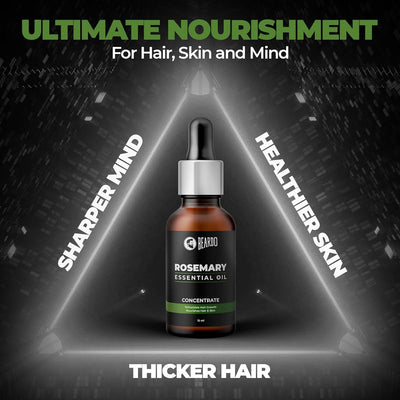 Beardo Rosemary Essential Oil - Pure, Nourishing Blend - 15ml - Image 5